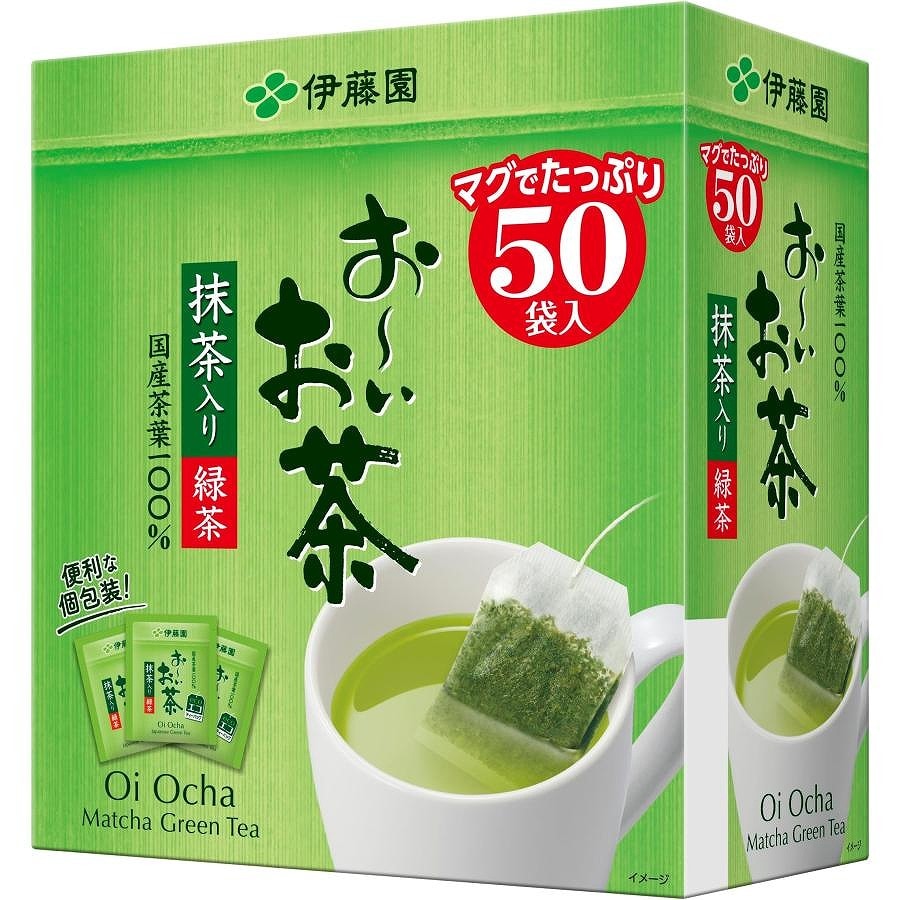 伊藤園 お～いお茶 エコティーバッグ 緑茶 50袋