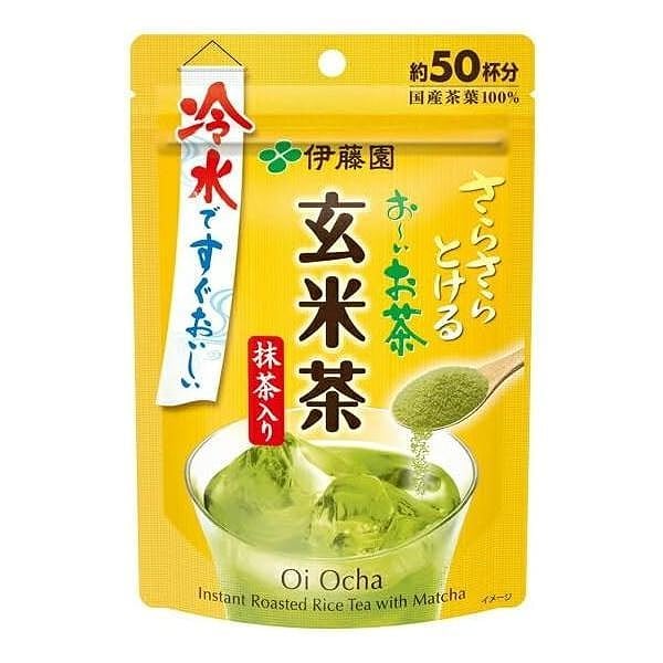 【無農薬】優雅なティータイム！抹茶入り玄米茶　茶葉　120g(約48杯分) 無農薬】優雅なティータイム！抹茶入り玄米茶 茶葉タイプ 50g(約