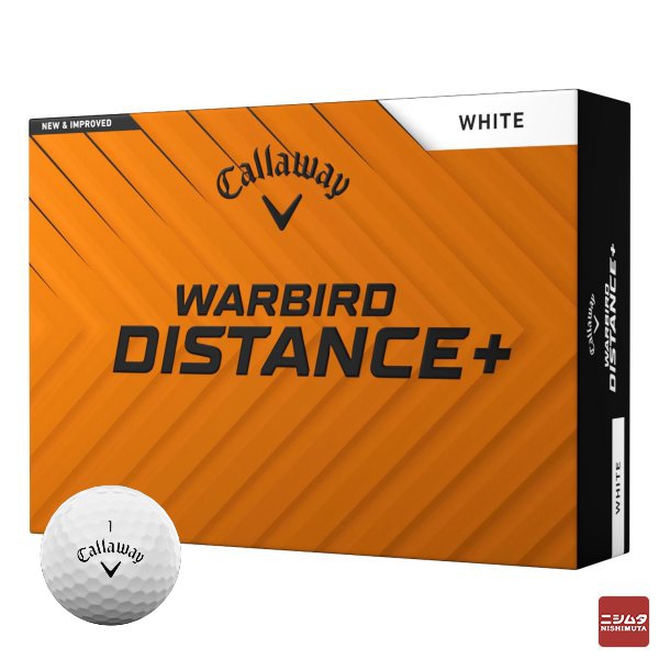 キャロウェイ(Callaway)　WARBIRD DISTANCE 25　1ダース(12個入り)　ホワイト　ゴルフボール