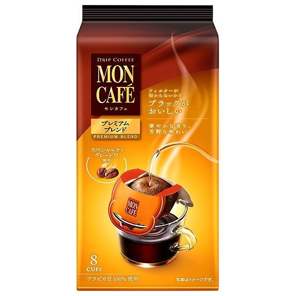 片岡物産 モンカフェプレミアムブレンド 8P | インスタントコーヒー