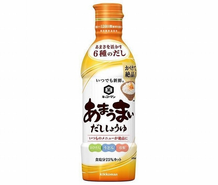 キッコーマン あまうまいだししょうゆ 450ml
