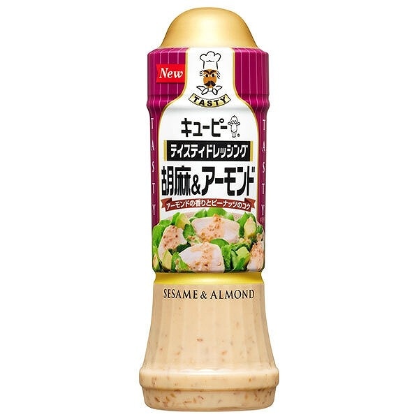 キユーピー テイスティドレッシング 胡麻＆アーモンド 210ml