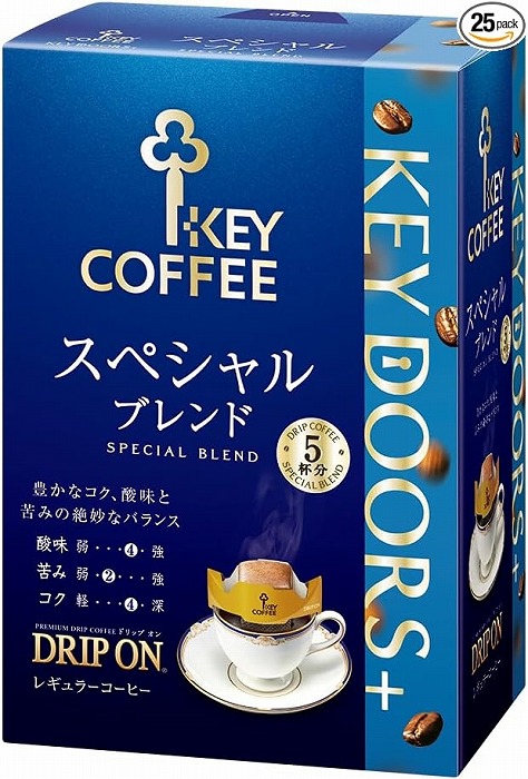 キーコーヒー ドリップオンスペシャルブレンド 8gx5p