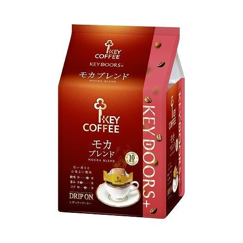 キーコーヒー KEY DOORS＋DO モカブレンド 8g×10P