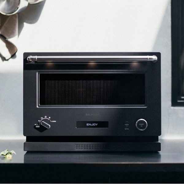 バルミューダ オーブンレンジ BALMUDA The Range 20L K09A-BK ブラック 電子レンジ