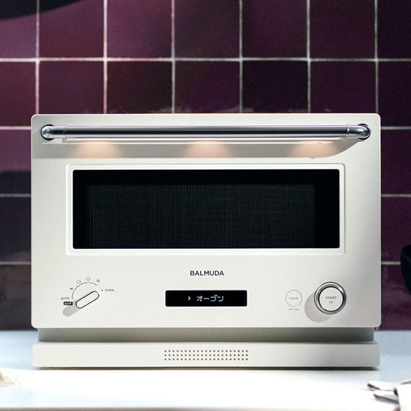 バルミューダ オーブンレンジ BALMUDA The Range 20L K09A-WH ホワイト 電子レンジ