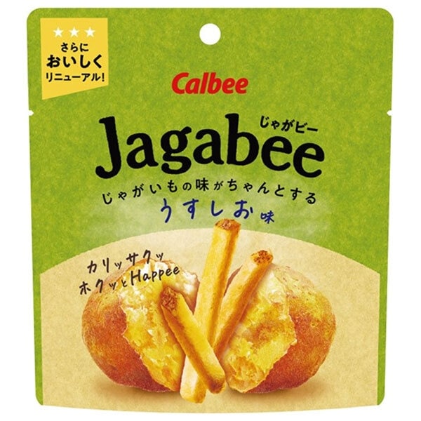 カルビー　Ｊａｇａｂｅｅ　うすしお味　38g　スタンドパック
