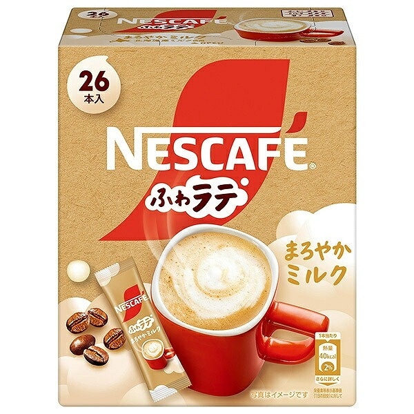 ネスレ日本　 ネスカフェ ふわラテ まろやかミルク　26本入り　スティックコーヒー【ｍ特】