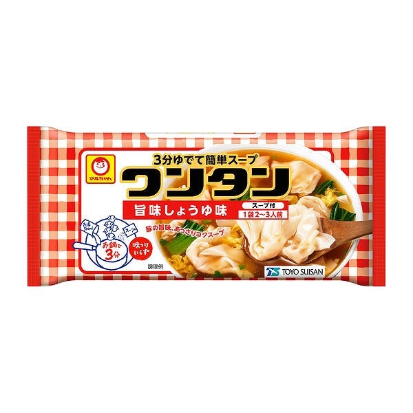 マルちゃん トレーワンタン 旨みしょうゆ味 55g