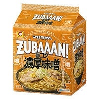 東洋水産 マルちゃんZUBAAAN！ 旨コク濃厚味噌 3食パック 126g×3