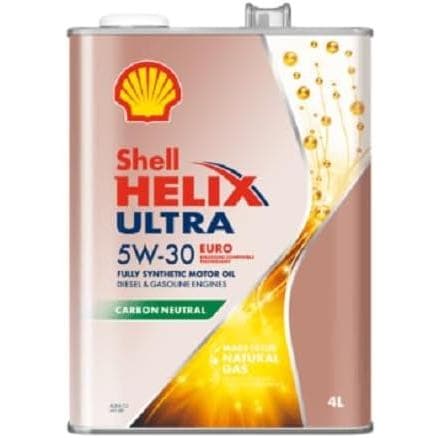 シェル(Shell)  HELIX ULTRA EURO(ヒリックスウルトラユーロ)  5Ｗ-30 4L 全合成油エンジンオイル