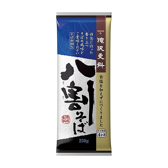 日清製粉ウェルナ 滝沢更科八割そば 300g