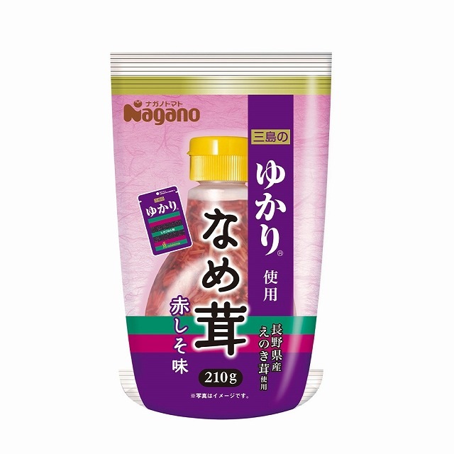 ナガノトマト 三島のゆかり使用 なめ茸ボトル 210g