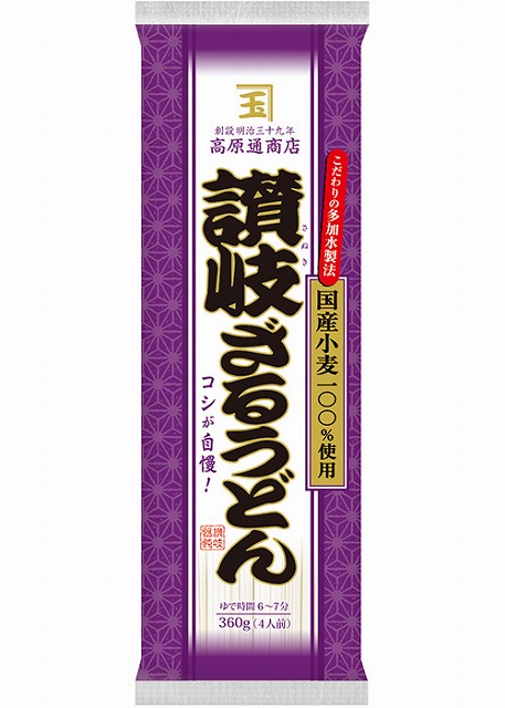 ニップン 讃岐ざるうどん 360g