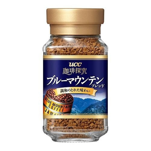 UCC 珈琲探究 ブルーマウンテンブレンド 瓶 インスタントコーヒー 45g