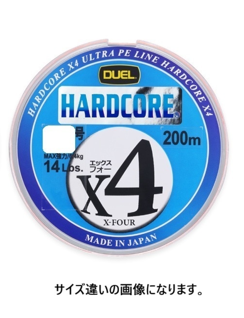 DUEL (デュエル) PEライン 釣り糸 HARDCORE X4  200m  1.2号