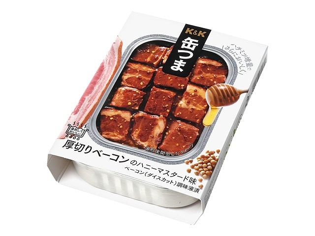 K&K 缶つま 厚切りベーコンのハニーマスタード 105g