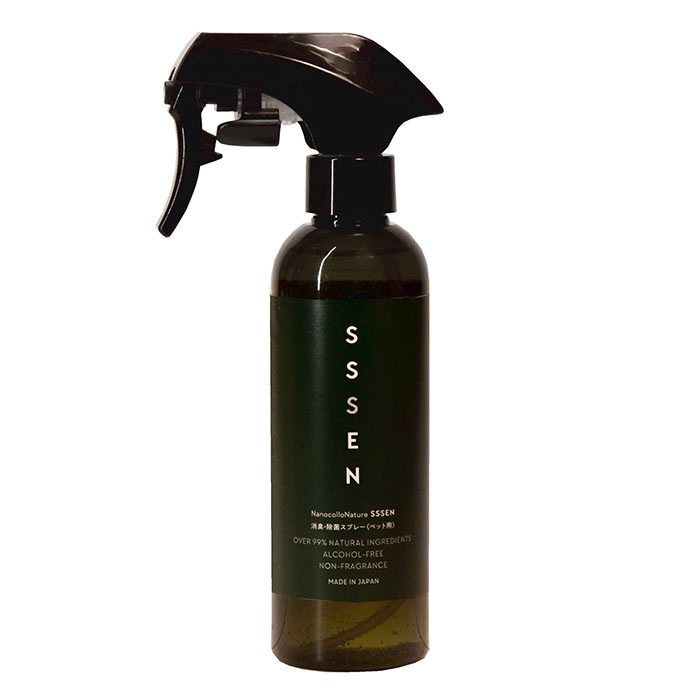 ナノコロナチュレ SSSEN ペットスプレー 200ml 天然成分 温泉水 アルコールフリー ペット 除菌 消臭 スプレー