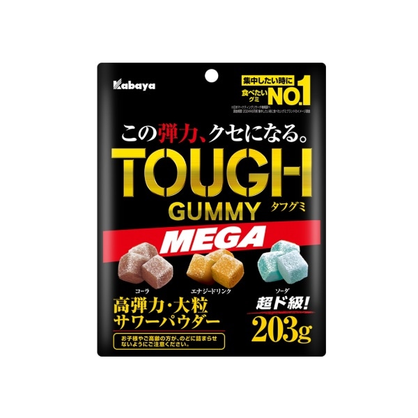 カバヤ　タフグミ　ＭＥＧＡ　203ｇ