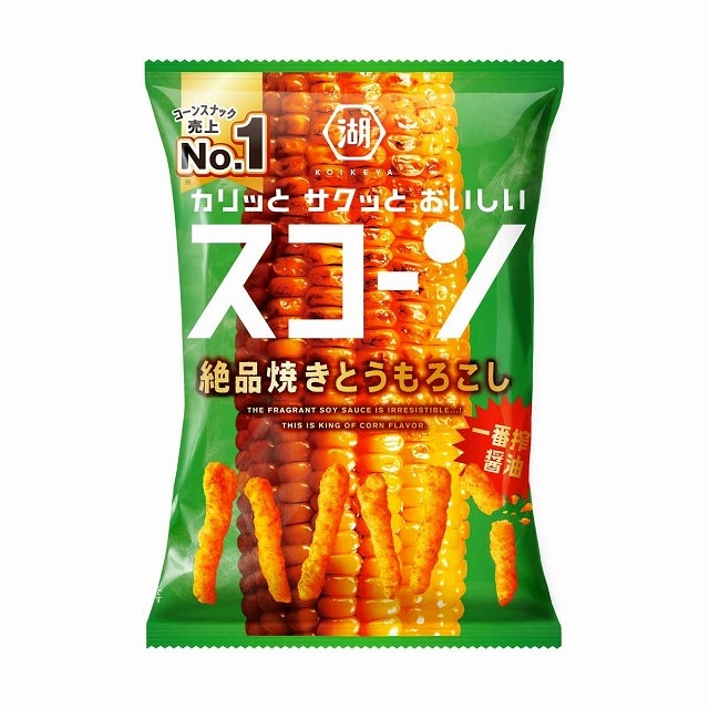 湖池屋　スコーン　絶品焼きとうもろこし　73g