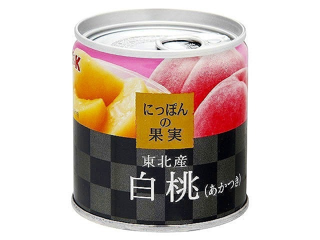 K&K にっぽんの果実 東北産 白桃（あかつき）195g
