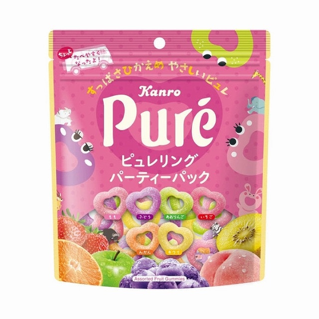 カンロ　ピュレリングパーティーパック　156g　お菓子　グミ