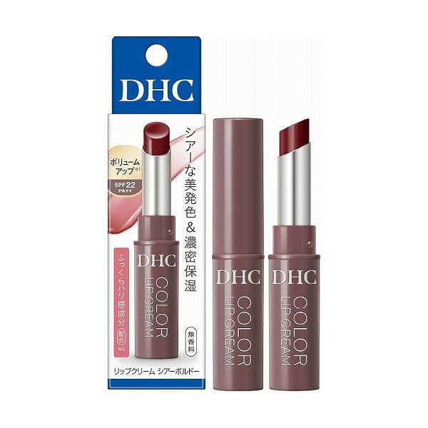 【ネコポス対応】ＤＨＣ リップクリーム　シアーボルドー　1.5g