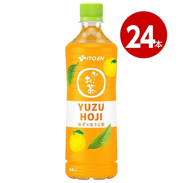 伊藤園　お～いお茶　ＹＵＺＵ　ＨＯＪＩ　600ml×24本　ペットボトル【送料無料】