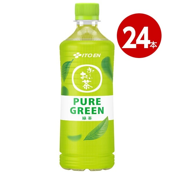 伊藤園　お～いお茶　ＰＵＲＥ　ＧＲＥＥＮ　600ml×24本　ペットボトル【送料無料】