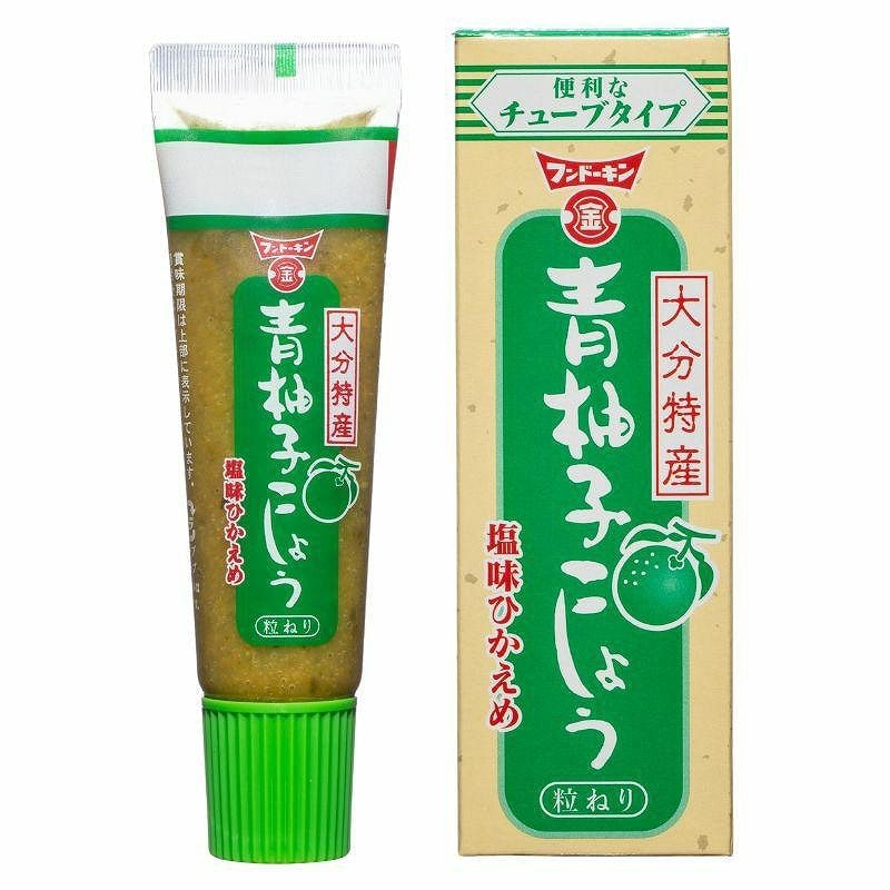フンドーキン 青柚子こしょう チューブ 30g 