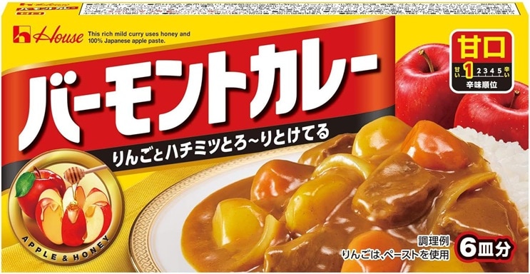 ハウス食品 House バーモントカレー 甘口 115g