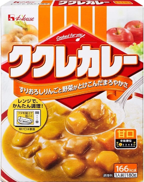 ハウス食品 House ククレカレー 甘口 180g