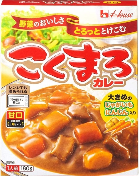 ハウス食品 House こくまろ カレー甘口 180g