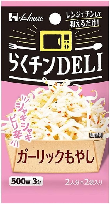 ハウス食品 House らくチンDELI ガーリックもやし 10.2g
