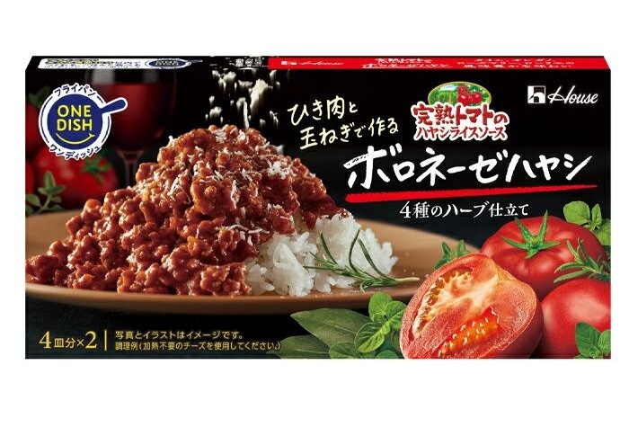 ハウス食品 House 完熟トマトのハヤシライスソース ボロネーゼハヤシ 140g