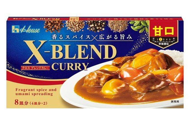 ハウス食品 House クロスブレンドカレー 甘口 140g