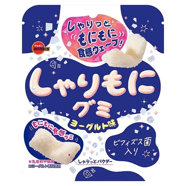 ブルボン　しゃりもにグミ　ヨーグルト味　57g