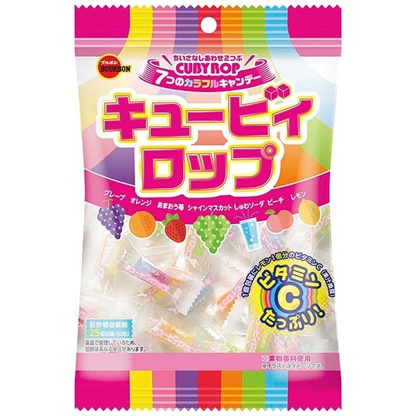 ブルボン　キュービィロップ　100g　お菓子　キャンディ