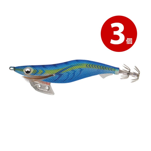 【ネコポス対応 2】ヤマシタ　エギ王K　3．0　007　3個　ブルーポーション