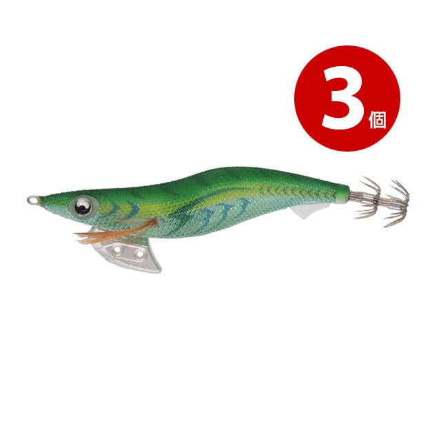 【ネコポス対応 2】ヤマシタ　エギ王K　3．0　049　3個　モエモエグリーン