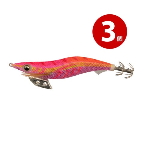 【ネコポス対応 2】ヤマシタ　エギ王K　3．0　081　3個　トラトラピンキー