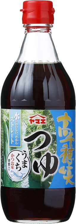 ヤマエ食品　高千穂峡つゆ　うまくち　かつお味　500ml