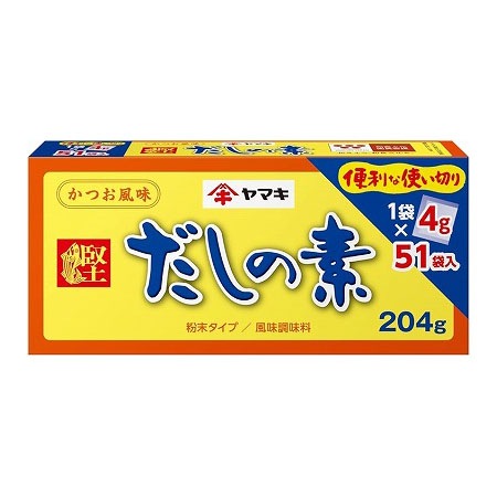 ヤマキ　だしの素　204g