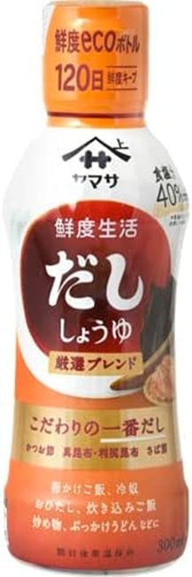 ヤマサ醤油　鮮度生活　だししょうゆ　300ml