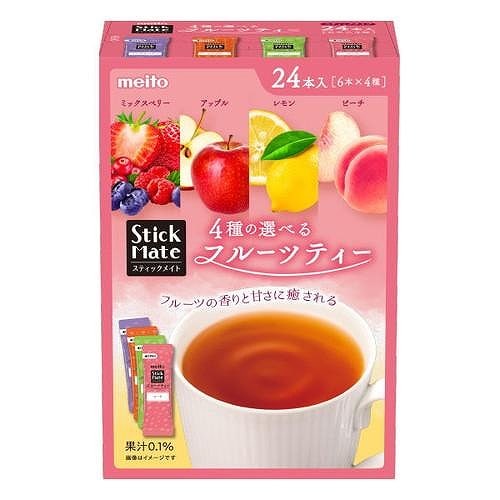 meito スティックメイトフルーツアソート 24本