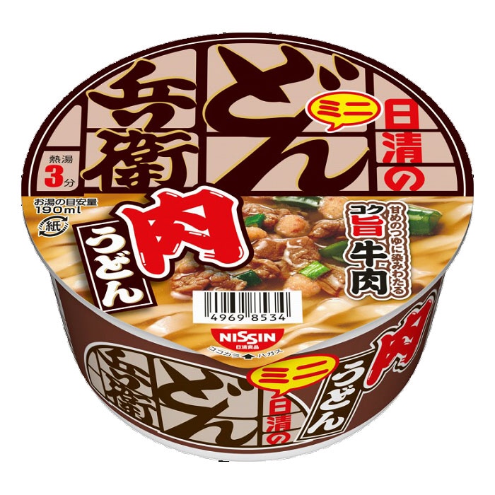 日清　どんべえ　肉うどん　ミニ　40g