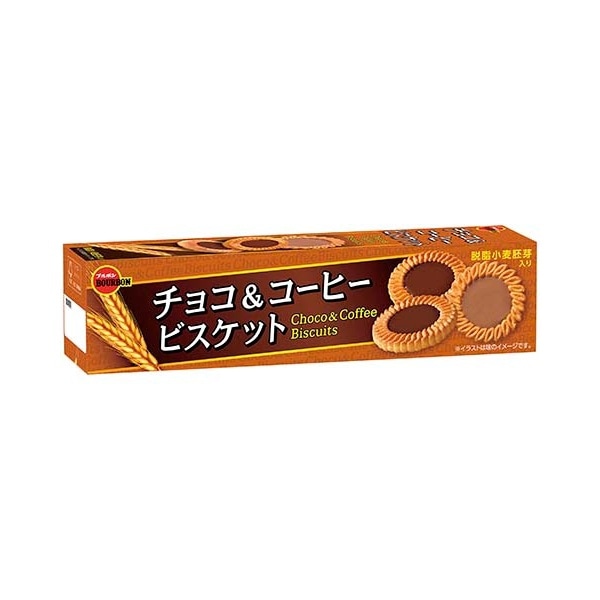 ブルボン　チョコ＆コーヒービスケット　24枚