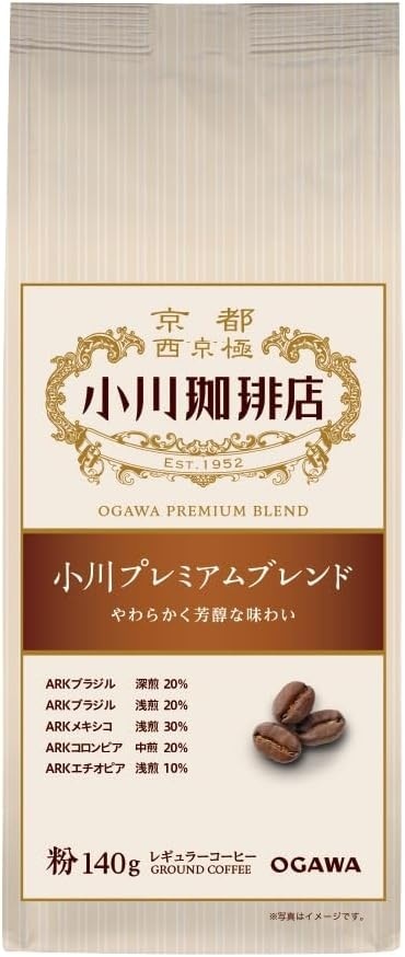 小川珈琲店 小川プレミアムブレンド 粉 140g