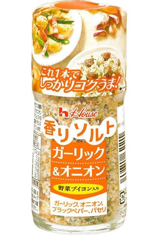 ハウス食品 香りソルト ガーリック＆オニオン 55g