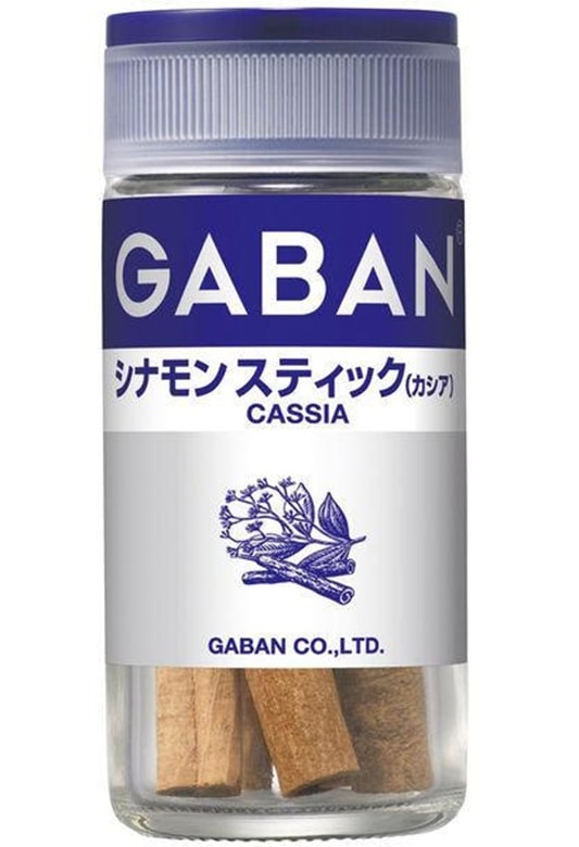 ハウス食品 GABAN(ギャバン) シナモンスティック カシア 12g